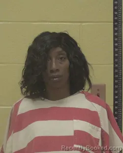 Mugshot of Tyesha Chrishun Jones booked in Bossier County, Louisiana on October 7, 2026
