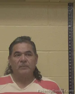 Mugshot of Vicente Reyna Arellano booked in Bossier County, Louisiana on October 3, 2026