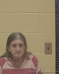 Mugshot of Vickie Jo Gryder booked in Bossier County, Louisiana on October 3, 2026
