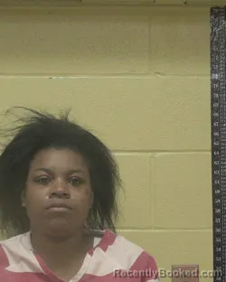 Mugshot of Yasmine Lasha Jenkins booked in Bossier County, Louisiana on October 3, 2026