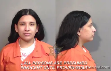 Mugshot of Amber Renne Rodriguez