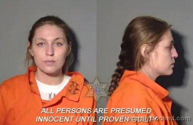 Mugshot of Sydney Lee Braley