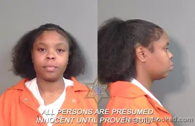 Mugshot of Yazmine Tytiana Burnham