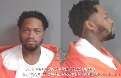 Mugshot of Marquis Christopher Shoates booked in Caddo County, Louisiana on March 7, 2026