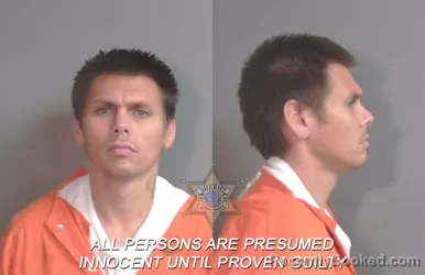 Mugshot of Brandon Cain Mobley booked in Caddo County, Louisiana on March 7, 2026