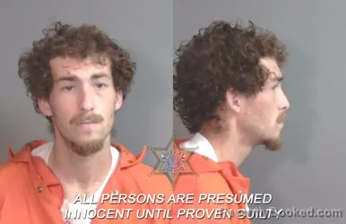 Mugshot of Kane Avery Spence booked in Caddo County, Louisiana on March 7, 2026