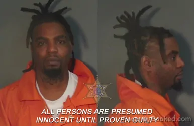 Mugshot of Pierre France'wo Pennington booked in Caddo County, Louisiana on March 7, 2026