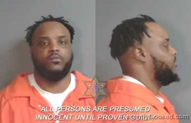 Mugshot of Nathaniel Dywane Jackson booked in Caddo County, Louisiana on March 10, 2026