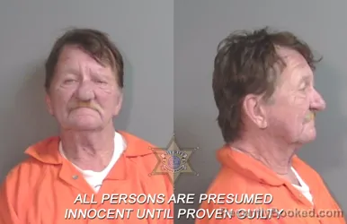 Mugshot of George Benjamin Miller booked in Caddo County, Louisiana on March 10, 2026