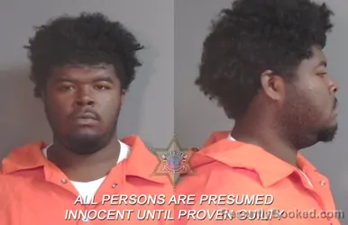 Mugshot of Christopher Keon Robinson booked in Caddo County, Louisiana on March 10, 2026