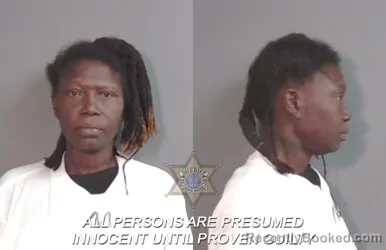 Mugshot of Tammy Latasha Savore booked in Caddo County, Louisiana on March 12, 2026