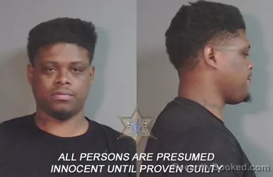 Mugshot of Jonathan Shamar Sims booked in Caddo County, Louisiana on March 12, 2026