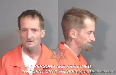 Mugshot of Jason Ryan Gray booked in Caddo County, Louisiana on March 13, 2026