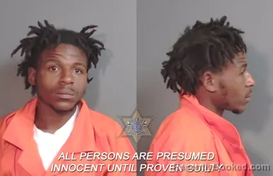 Mugshot of Demarcus Lavonta Mandigo booked in Caddo County, Louisiana on March 13, 2026