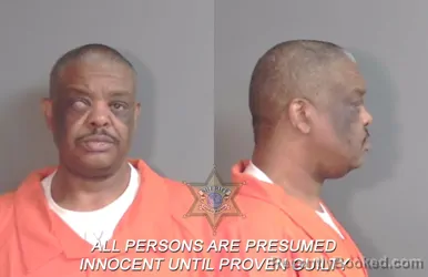 Mugshot of Charlie Charles Johnson booked in Caddo County, Louisiana on March 13, 2026