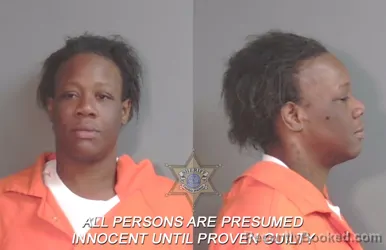 Mugshot of Antonette De'shion Bradford booked in Caddo County, Louisiana on March 14, 2026