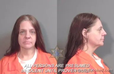 Mugshot of Alisha Marie Ingrassia booked in Caddo County, Louisiana on March 14, 2026