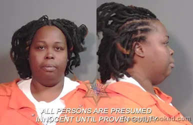 Mugshot of Monica Sada Benson booked in Caddo County, Louisiana on March 17, 2026