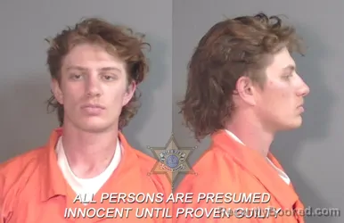 Mugshot of Gregory Colton Ferguson booked in Caddo County, Louisiana on March 18, 2026