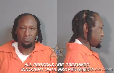 Mugshot of Reginald Sentell Harvey booked in Caddo County, Louisiana on March 18, 2026