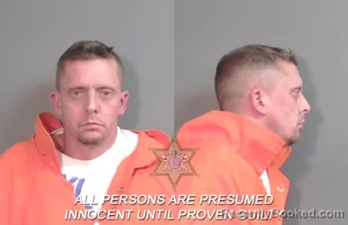 Mugshot of Jonathan Scott Jones booked in Caddo County, Louisiana on March 18, 2026