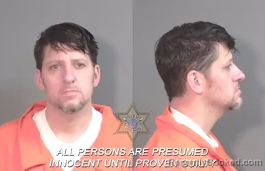 Mugshot of Chad Aaron Deloach booked in Caddo County, Louisiana on March 18, 2026