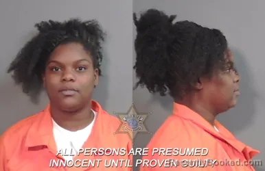 Mugshot of Diamond Leenissia Lee booked in Caddo County, Louisiana on March 18, 2026