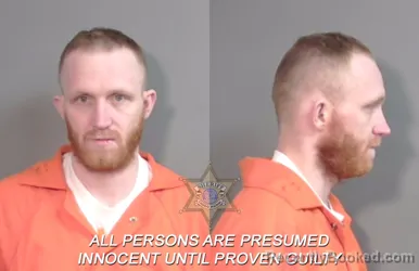 Mugshot of Tristin Blaine Wolcott booked in Caddo County, Louisiana on March 18, 2026