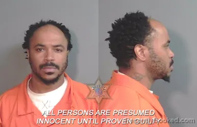 Mugshot of Terrance Trey Hoskins booked in Caddo County, Louisiana on March 19, 2026