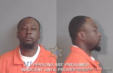 Mugshot of Deion Dshaun Johnson booked in Caddo County, Louisiana on March 19, 2026