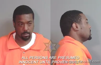 Mugshot of Johnathan Denzell Pugh booked in Caddo County, Louisiana on March 19, 2026