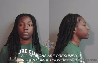 Mugshot of Kayla Tasha Mitchell booked in Caddo County, Louisiana on March 19, 2026