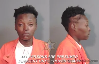 Mugshot of Makayla Ann Bell booked in Caddo County, Louisiana on March 19, 2026