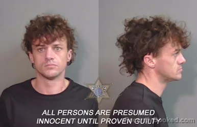 Mugshot of Jeremy Ryan Ashworth booked in Caddo County, Louisiana on March 20, 2026