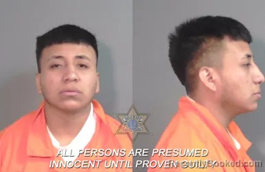 Mugshot of Leobardo Damian Perez booked in Caddo County, Louisiana on March 21, 2026