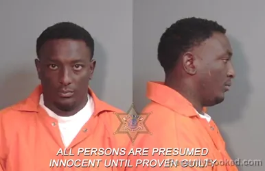 Mugshot of Damiel Raphael Robinson booked in Caddo County, Louisiana on March 22, 2026