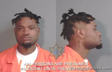 Mugshot of Lemetrion Deglenn Williams booked in Caddo County, Louisiana on March 22, 2026