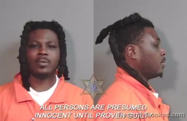 Mugshot of Williams Zarveronta Shaqun Ross booked in Caddo County, Louisiana on March 22, 2026