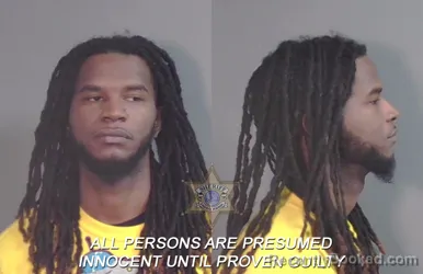 Mugshot of Sean Toscendo Lusk booked in Caddo County, Louisiana on March 22, 2026