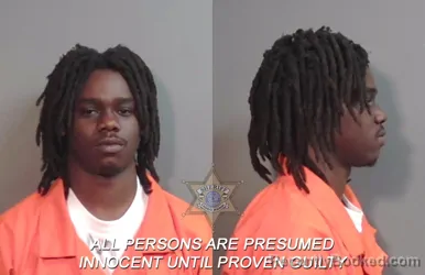 Mugshot of Retavias Rayshun Smith booked in Caddo County, Louisiana on March 22, 2026