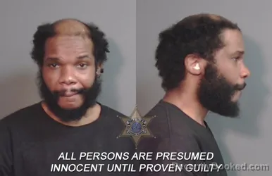 Mugshot of Danny Dametry Johnson booked in Caddo County, Louisiana on March 23, 2026