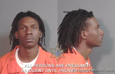 Mugshot of Montavis Christian Barnum booked in Caddo County, Louisiana on March 23, 2026