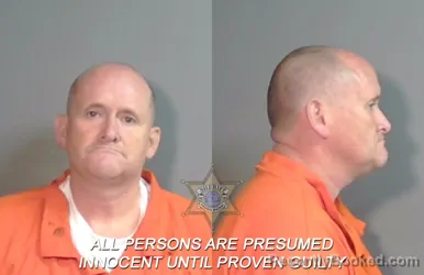 Mugshot of Mark Edwin Johnson booked in Caddo County, Louisiana on March 23, 2026