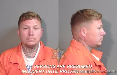 Mugshot of Matthew John Tidwell booked in Caddo County, Louisiana on March 24, 2026