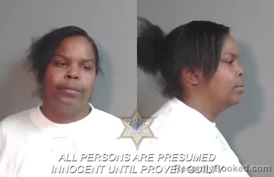 Mugshot of Carneshia Lafay Tramiel booked in Caddo County, Louisiana on March 24, 2026