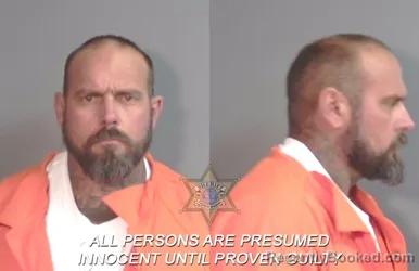 Mugshot of John Allen King booked in Caddo County, Louisiana on March 25, 2026