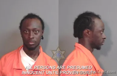 Mugshot of Tremayne Lamare Allen booked in Caddo County, Louisiana on March 26, 2026