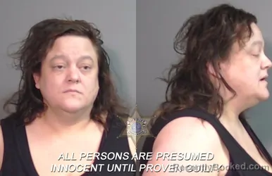 Mugshot of Alicia Dyan Fleming booked in Caddo County, Louisiana on March 26, 2026