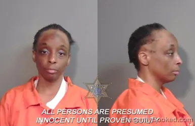 Mugshot of Candace Deshaun Bracy booked in Caddo County, Louisiana on March 26, 2026