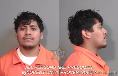 Mugshot of Luis Nunez booked in Caddo County, Louisiana on March 27, 2026